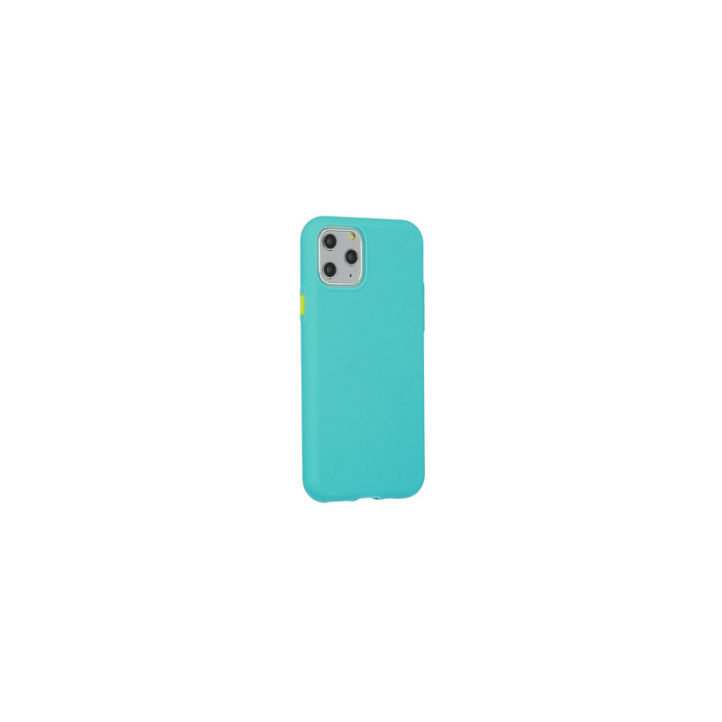 Viedtālruņa aizmugurējais vāciņš Samsung Galaxy A41 Solid Silicone Green