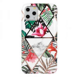 Viedtālruņa aizmugurējais vāciņš Huawei P40 Lite Cosmo Marble Design 6 Mixed, With Design