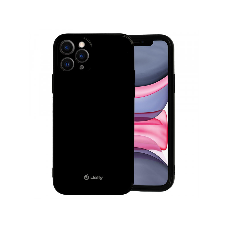 Viedtālruņa aizmugurējais vāciņš Apple iPhone 6/6S Jelly Black