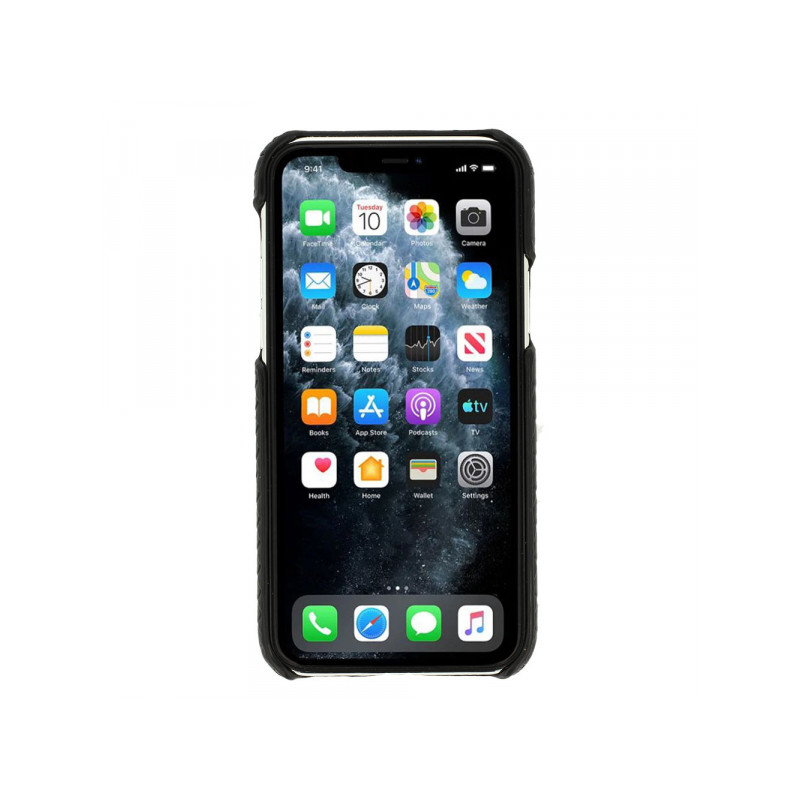 Viedtālruņa aizmugurējais vāciņš Samsung Galaxy A41 Wild Design 1 Black