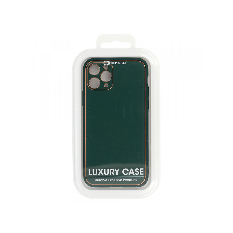 Viedtālruņa aizmugurējais vāciņš Samsung Galaxy A13 5G Luxury Dark Green