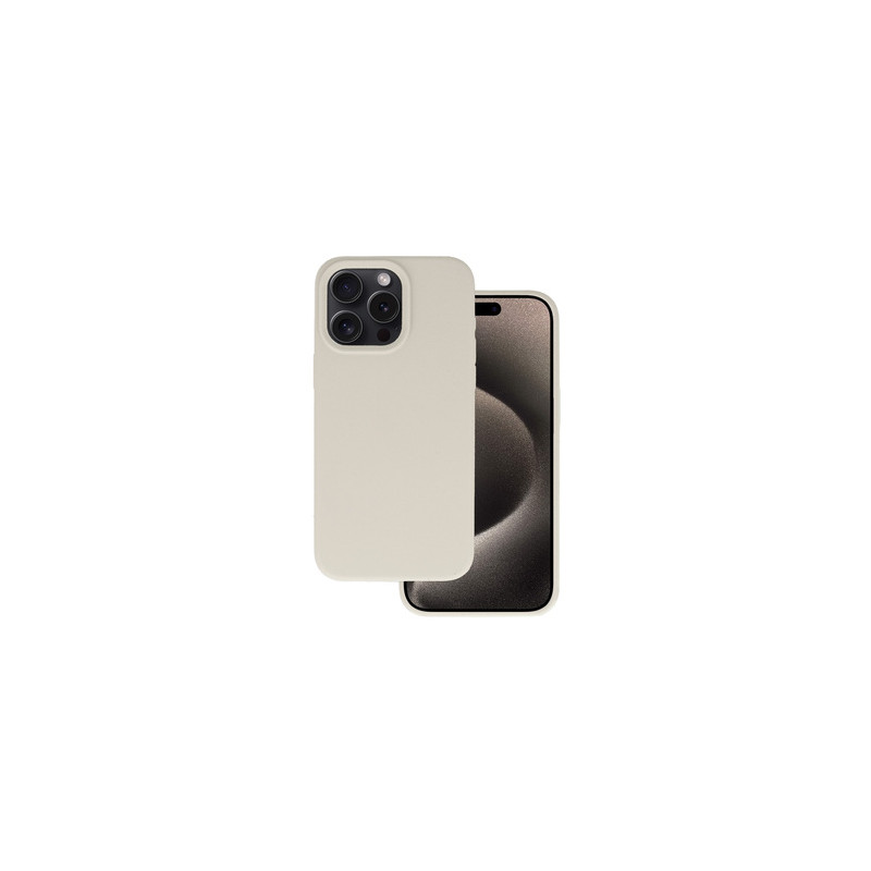 Viedtālruņa aizmugurējais vāciņš Apple iPhone 15 Pro Silicone Lite Grey