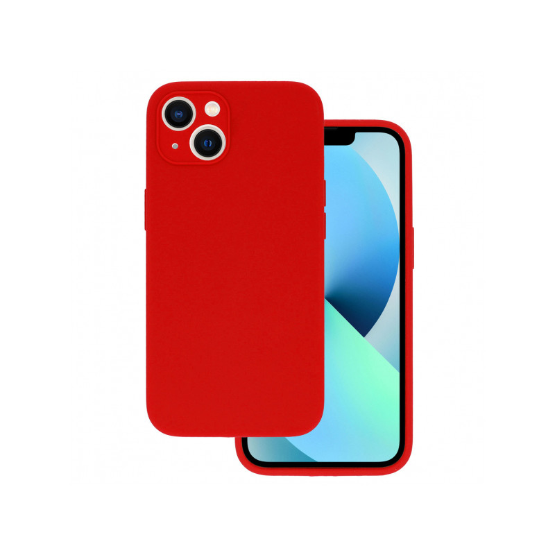 Viedtālruņa aizmugurējais vāciņš Samsung Galaxy A22 5G Silicone Lite Red