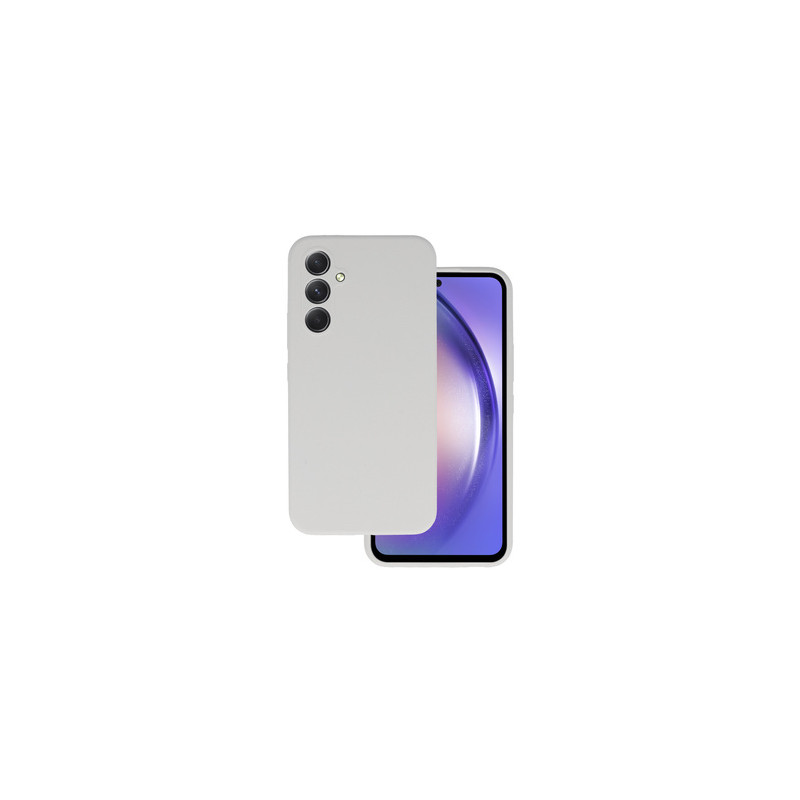 Viedtālruņa aizmugurējais vāciņš Apple Iphone 16 Silicone Lite White Titanium