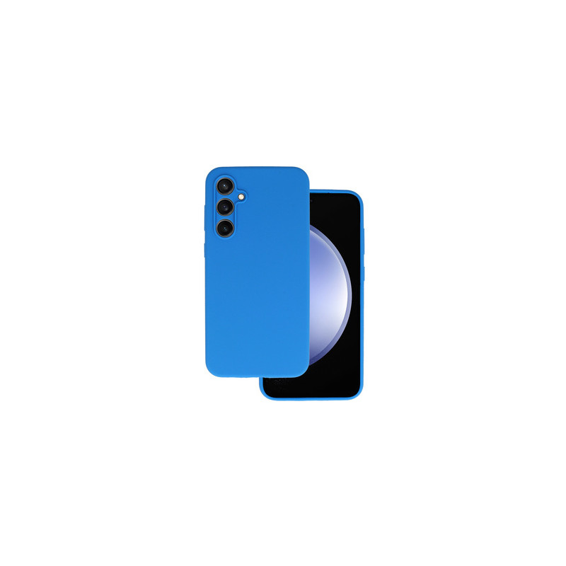 Viedtālruņa aizmugurējais vāciņš Apple iPhone 16 Pro Silicone Lite Blue