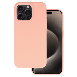 Viedtālruņa aizmugurējais vāciņš Apple iPhone 16 Pro Max Silicone Lite Peach