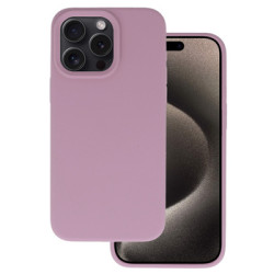 Viedtālruņa aizmugurējais vāciņš Apple iPhone 16 Pro Max Silicone Lite Light Violet