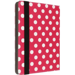 Planšetdatora universālais maciņš Canvas Tablet Red, With Design