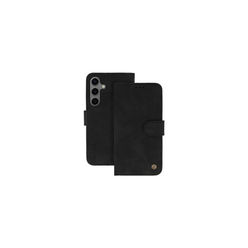 Viedtālruņa atveramais maciņš Samsung Galaxy A15 5G Fancy Case Black