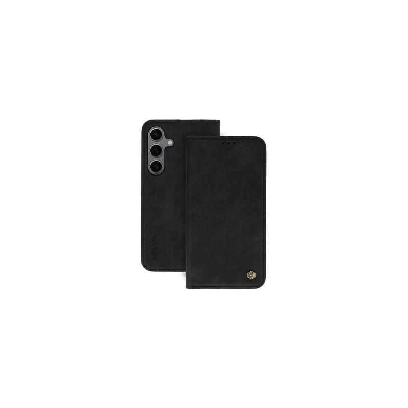 Viedtālruņa atveramais maciņš Samsung Galaxy S24 Wonder Prime Case Black