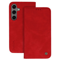 Viedtālruņa atveramais maciņš Samsung Galaxy S25 Ultra Smart Case Red