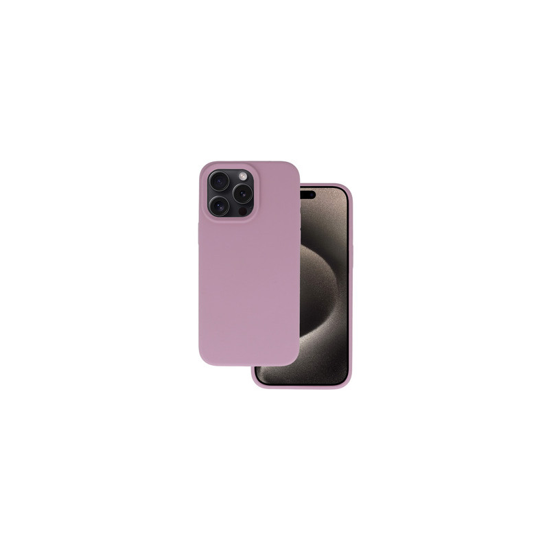 Viedtālruņa aizmugurējais vāciņš Samsung Galaxy S25 Silicone Lite Light Violet