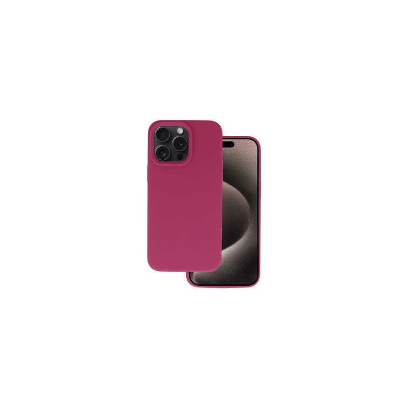 Viedtālruņa aizmugurējais vāciņš Samsung Galaxy S25 Ultra Silicone Lite Maroon