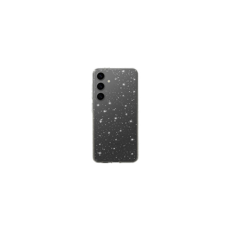 Viedtālruņa aizmugurējais vāciņš Samsung Galaxy S25 Ultra Crystal Glitter Transparent