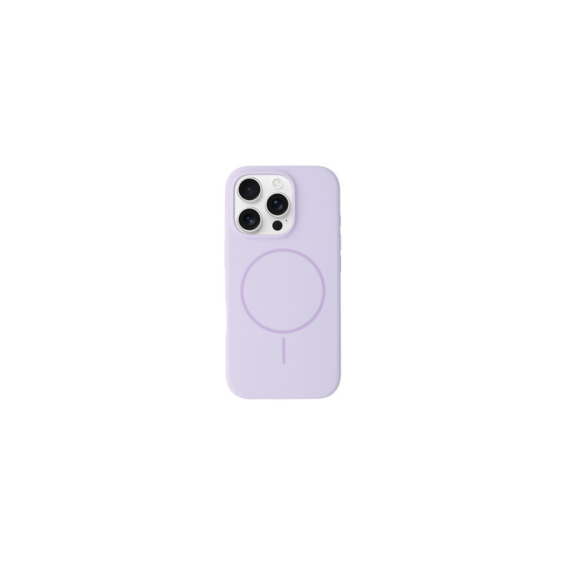 Viedtālruņa aizmugurējais vāciņš Apple iPhone 14 Pro Mag slim silicone Violet