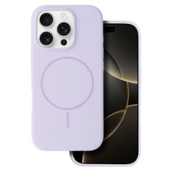 Viedtālruņa aizmugurējais vāciņš Apple iPhone 16 Pro Max Mag slim silicone Violet