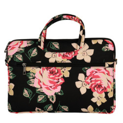 Datorsoma Briefcase Black, Rose