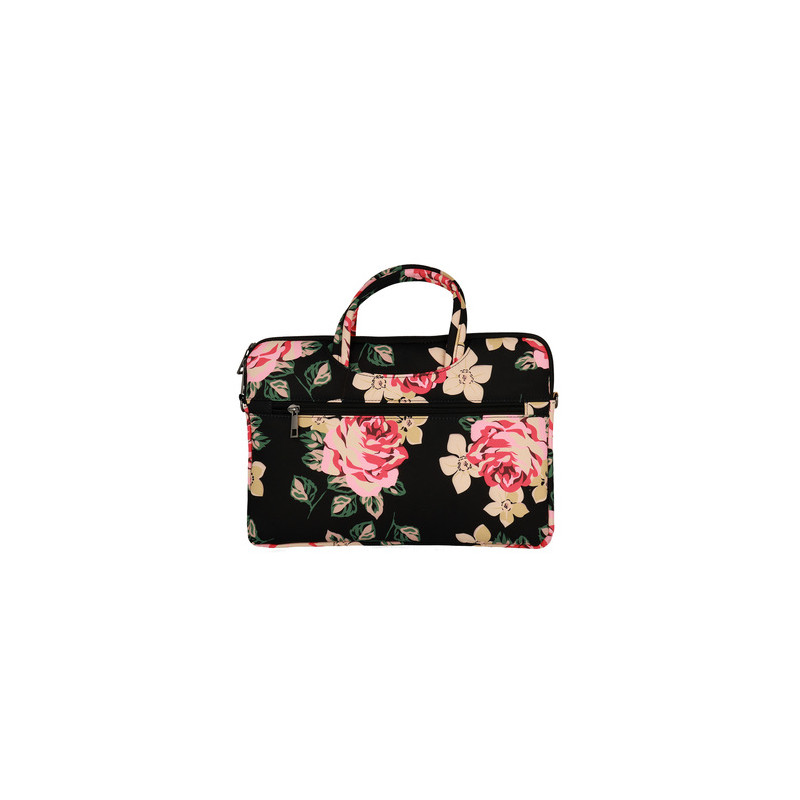 Datorsoma Briefcase Black, Rose