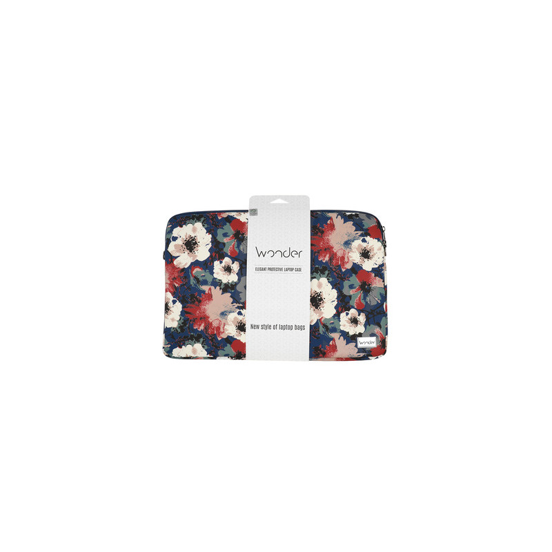 Datorsoma Briefcase Blue, With Design