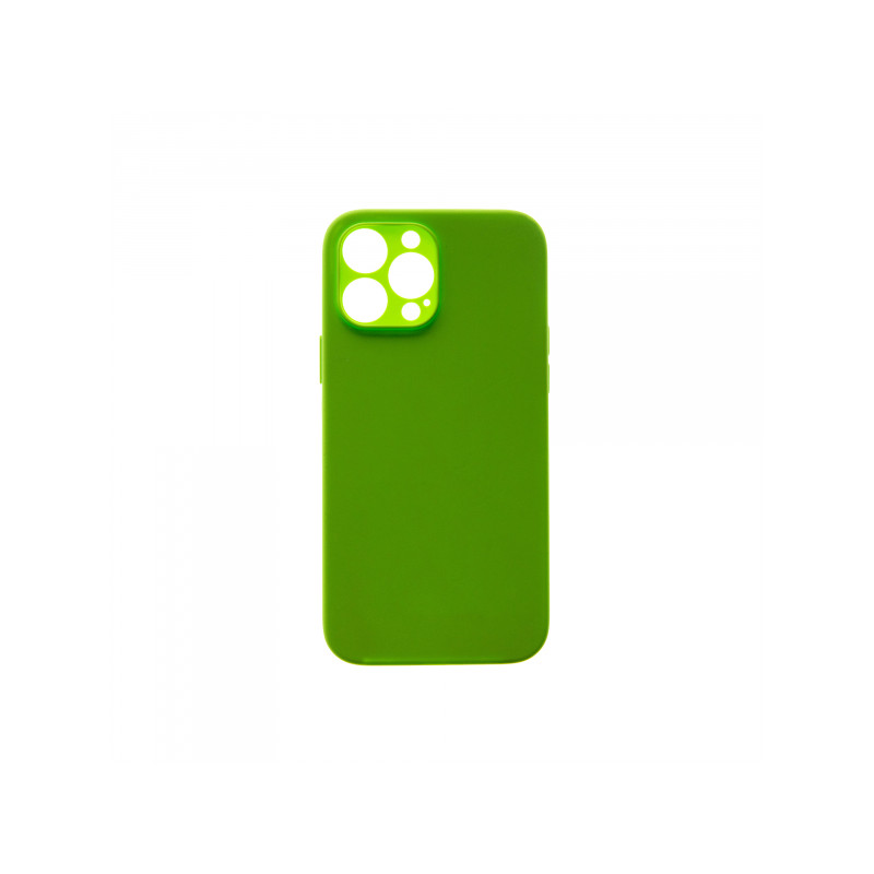 Viedtālruņa aizmugurējais vāciņš Apple iPhone 13 Pro Max Silicone Lite Light Green