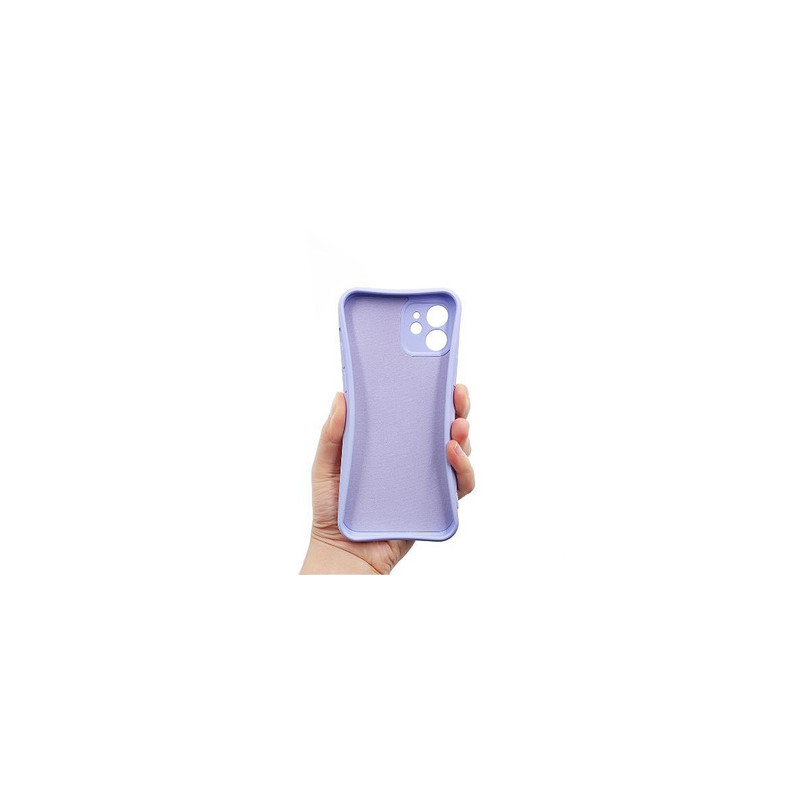 Viedtālruņa aizmugurējais vāciņš Samsung Galaxy A12 Silicone Ring Red