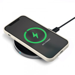 Viedtālruņa aizmugurējais vāciņš Apple iPhone 13 Pro Max MagSilicone Beige