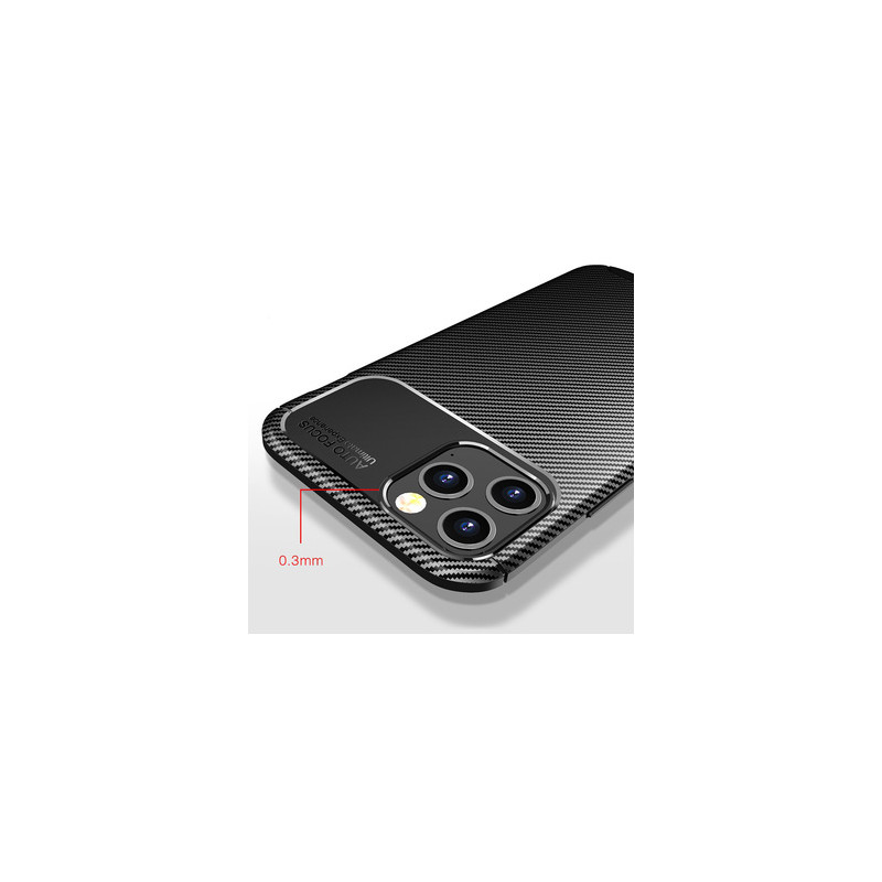 Viedtālruņa aizmugurējais vāciņš Samsung Galaxy A22 5G Carbon Elite Black