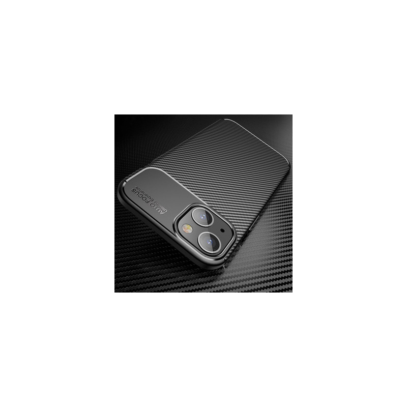 Viedtālruņa aizmugurējais vāciņš Samsung Galaxy A51 Carbon Elite Black