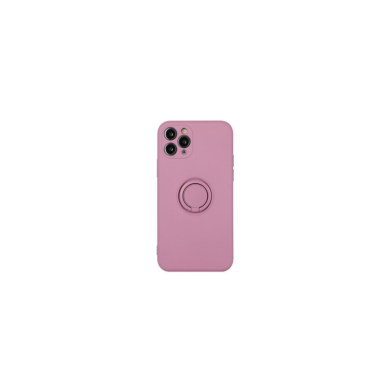 Viedtālruņa aizmugurējais vāciņš Samsung Galaxy S22 Plus Silicone Ring Purple