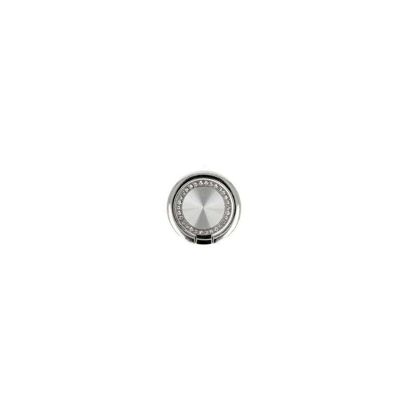 Viedtālruņa pirkstu turētājs Ring zircon Silver