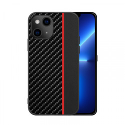 Viedtālruņa aizmugurējais vāciņš Xiaomi Redmi 9C Protect Carbon Black, Red