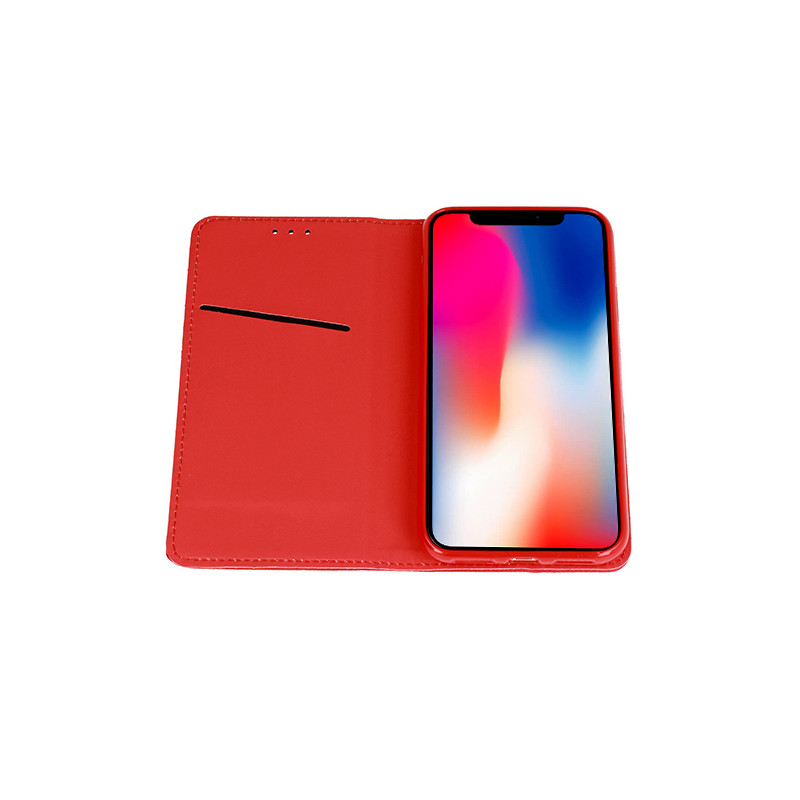 Viedtālruņa atveramais maciņš Xiaomi 12 / 12X Book Magnet Red