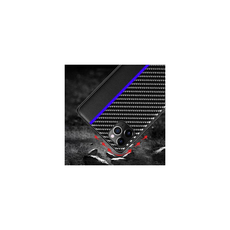 Viedtālruņa aizmugurējais vāciņš Xiaomi Redmi Note 11 / 11S Protect Carbon Black, Blue