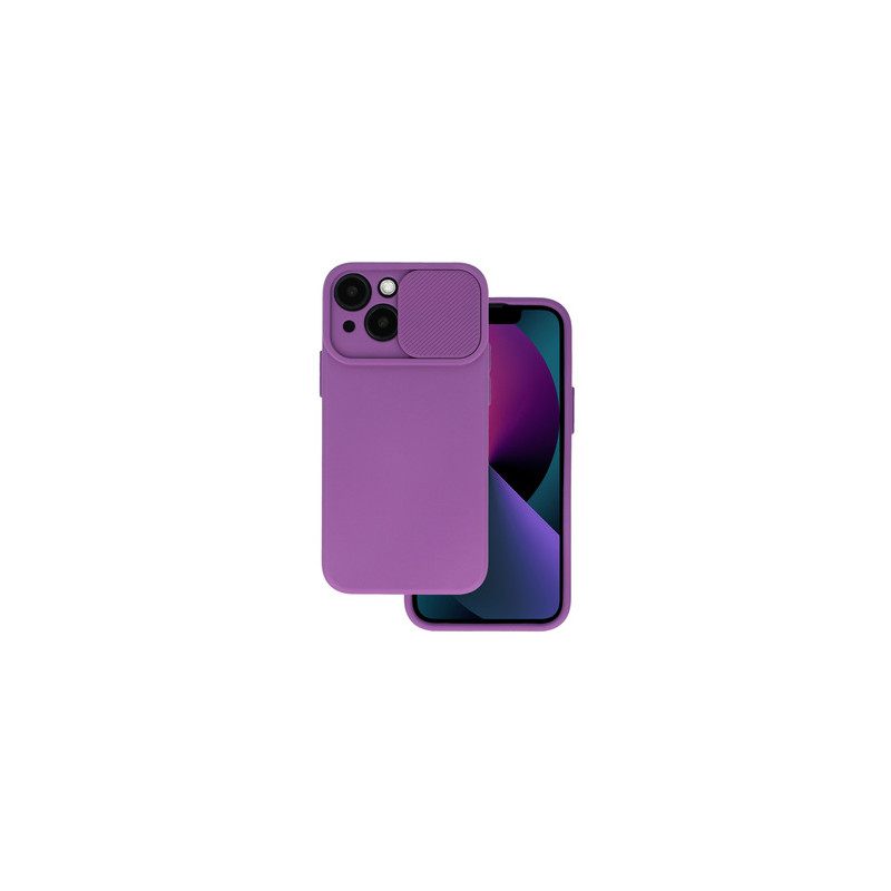 Viedtālruņa aizmugurējais vāciņš Samsung Galaxy S22 Ultra Camshield Purple