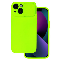 Viedtālruņa aizmugurējais vāciņš Samsung Galaxy S22 Ultra Camshield Lime