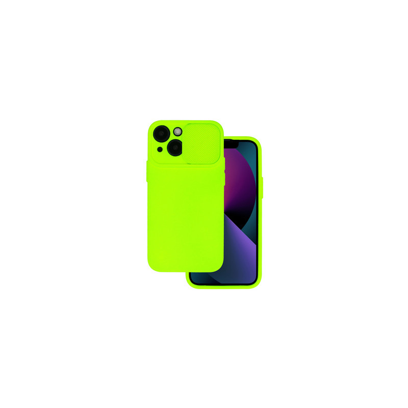 Viedtālruņa aizmugurējais vāciņš Samsung Galaxy S22 Ultra Camshield Lime