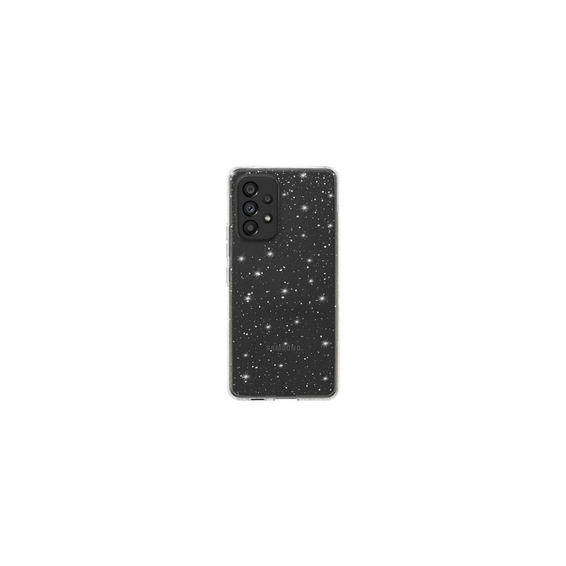 Viedtālruņa aizmugurējais vāciņš Samsung Galaxy A52 / A52 5G / A52s 5G Crystal Glitter Transparent