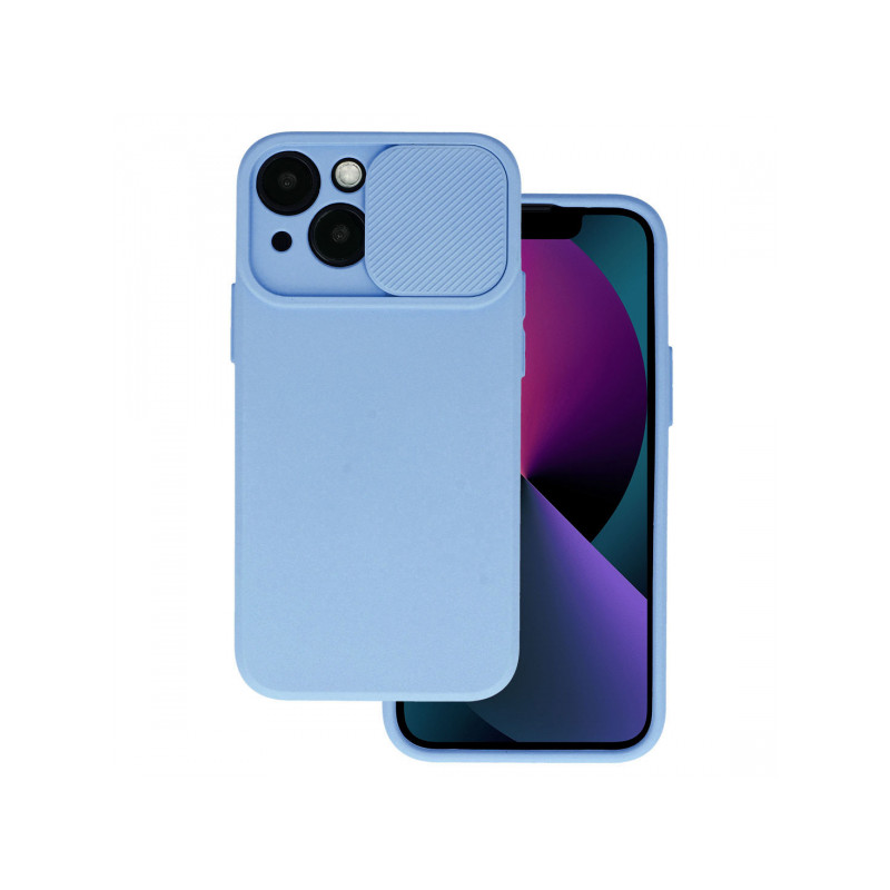 Viedtālruņa aizmugurējais vāciņš Apple iPhone 13 Camshield Light Violet