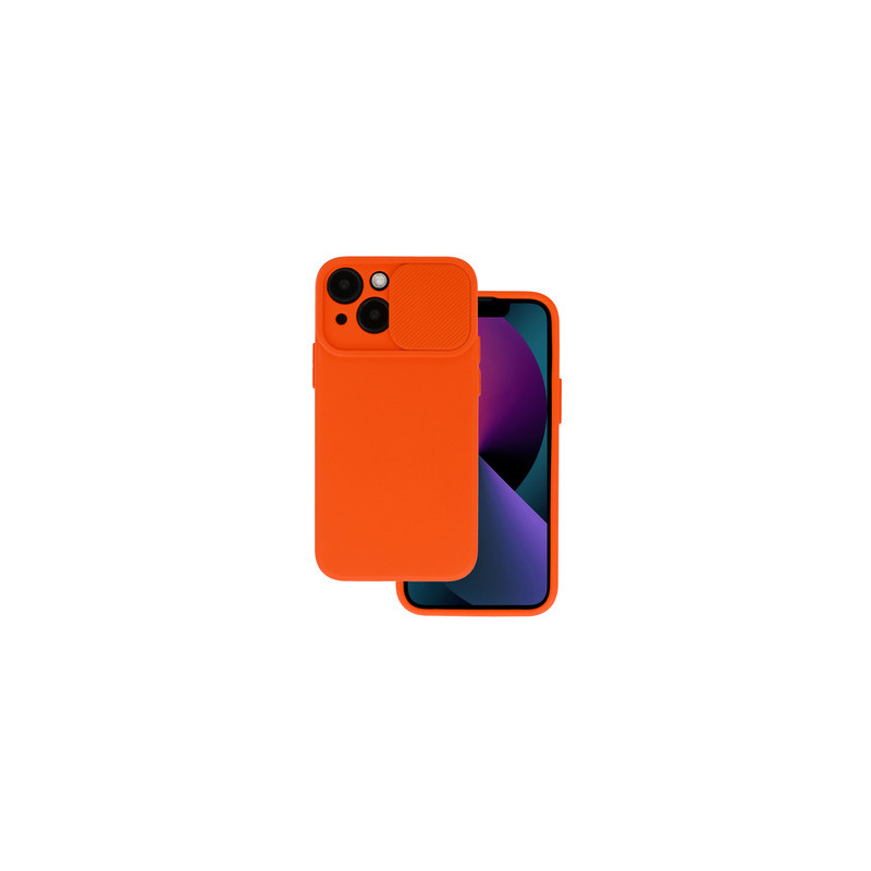 Viedtālruņa aizmugurējais vāciņš Apple iPhone 7 / 8 / SE 20 / SE 22 Camshield Orange