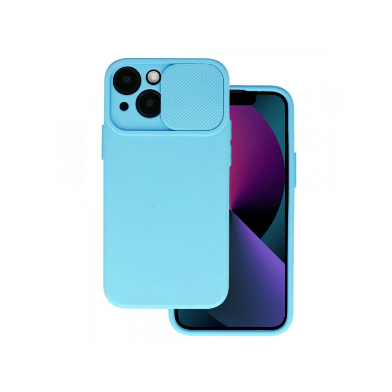 Viedtālruņa aizmugurējais vāciņš Apple iPhone 14 Pro Camshield Light Blue