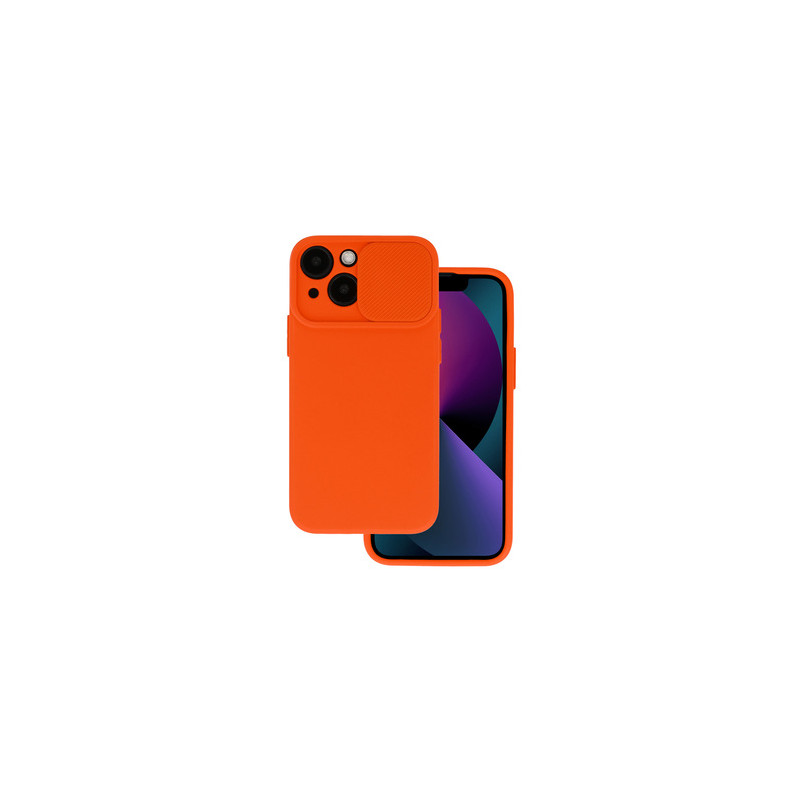 Viedtālruņa aizmugurējais vāciņš Apple iPhone 14 Pro Camshield Orange