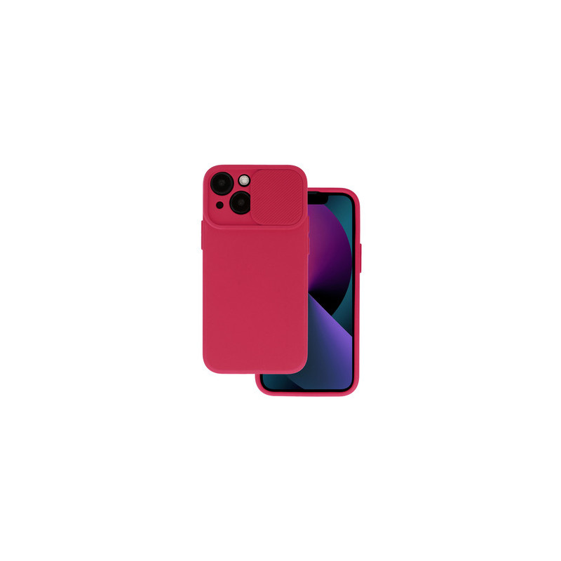 Viedtālruņa aizmugurējais vāciņš Apple iPhone 14 Pro Camshield Cherry