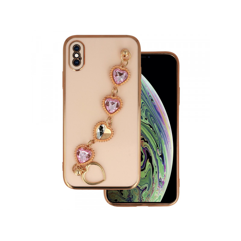 Viedtālruņa aizmugurējais vāciņš Apple iPhone XR Trend design 2 Light Pink