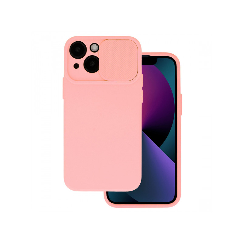 Viedtālruņa aizmugurējais vāciņš Samsung Galaxy A14 5G Camshield Light Pink
