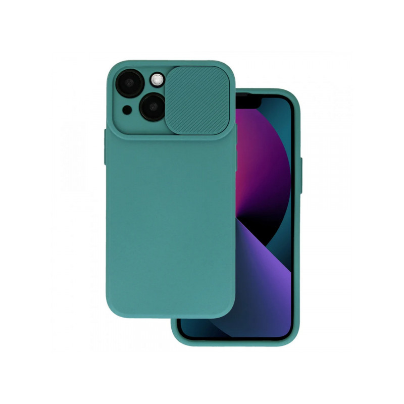 Viedtālruņa aizmugurējais vāciņš Samsung Galaxy S23 Camshield Dark Green