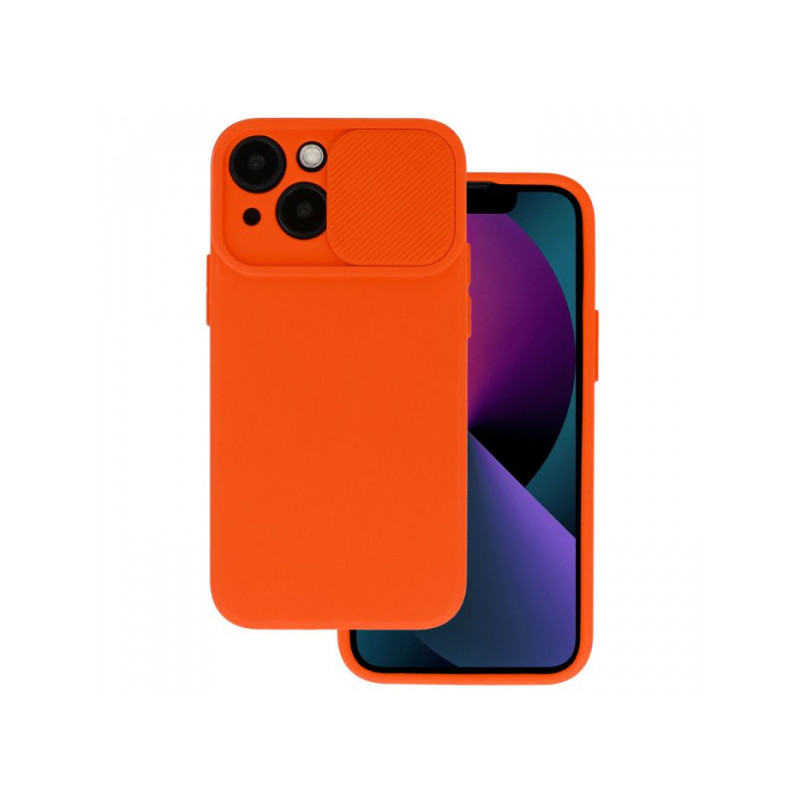 Viedtālruņa aizmugurējais vāciņš Samsung Galaxy S23 Ultra Camshield Orange