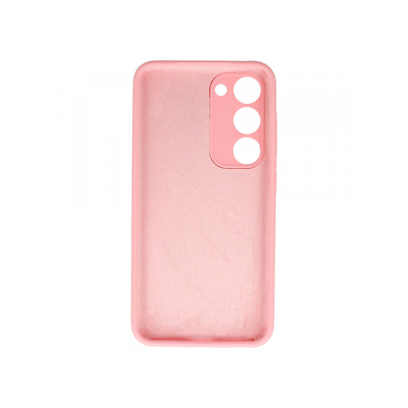 Viedtālruņa aizmugurējais vāciņš Samsung Galaxy S23 Plus Silicone Lite Light Pink