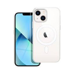 Viedtālruņa aizmugurējais vāciņš Apple iPhone 12 Mini Anti Shock 1.5mm MagSafe Transparent