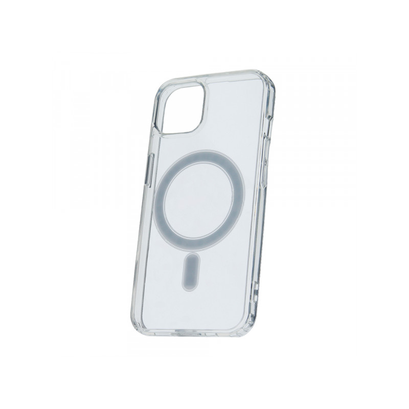 Viedtālruņa aizmugurējais vāciņš Apple iPhone 13 Mini Anti Shock 1.5mm MagSafe Transparent