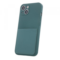 Viedtālruņa aizmugurējais vāciņš Apple iPhone X/XS Card Cover Forest Green